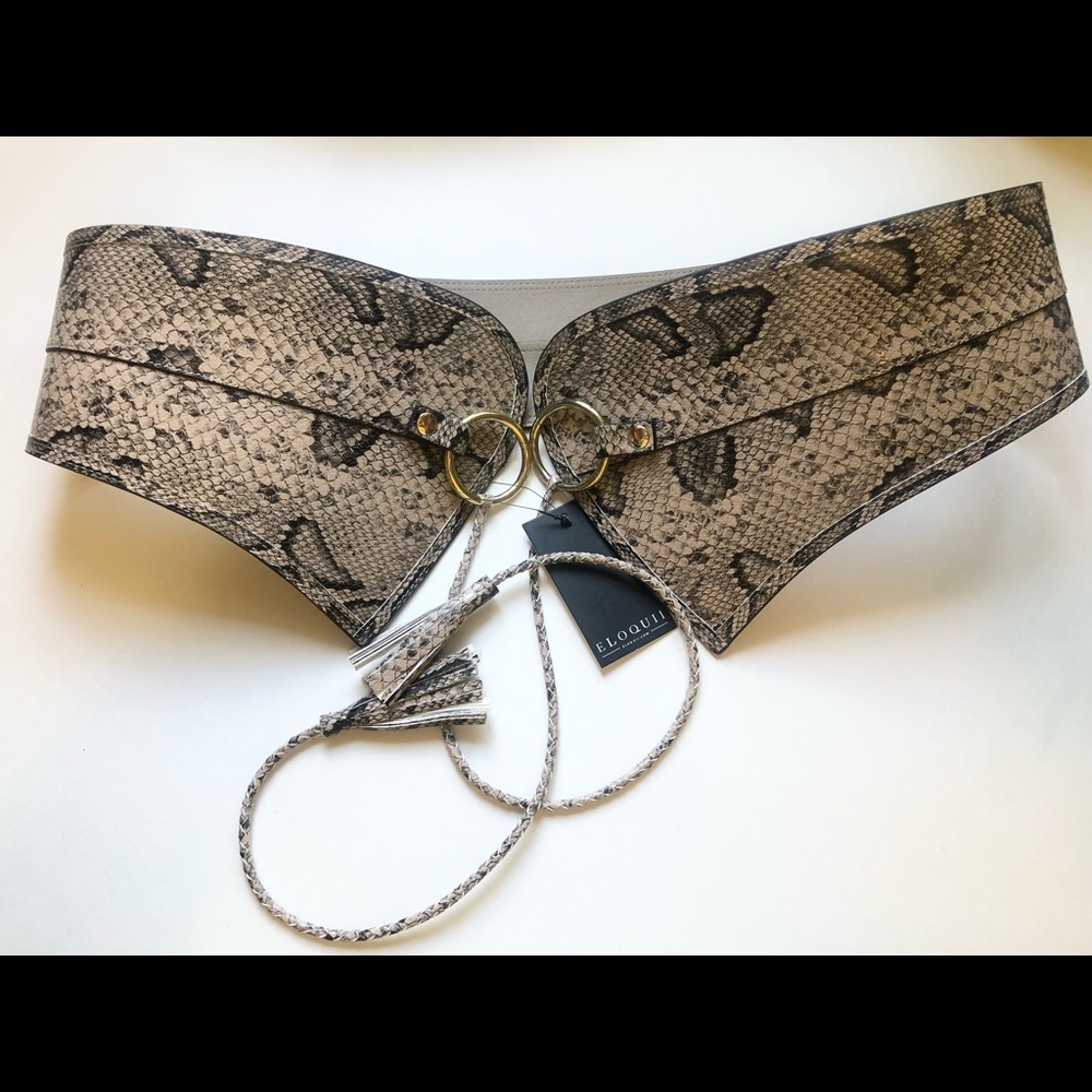 Eloquii plus size snake belt size 18/20 NWT